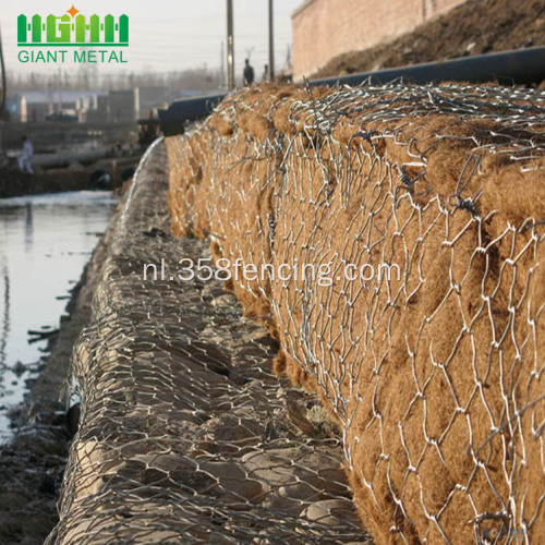 Geweven stalen Gabion mand en Gabion doos